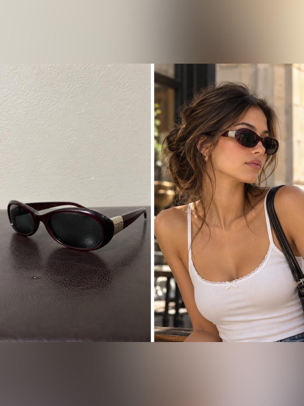 RALPH by Ralph Lauren Vintage women Sunglasses tortoise, FRAME ONLY - Picture 1 of 11